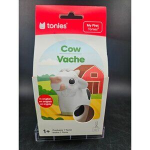 Tonies My First Tonie Cow Figure Toy - Interactive Squeezy Speaker Companion